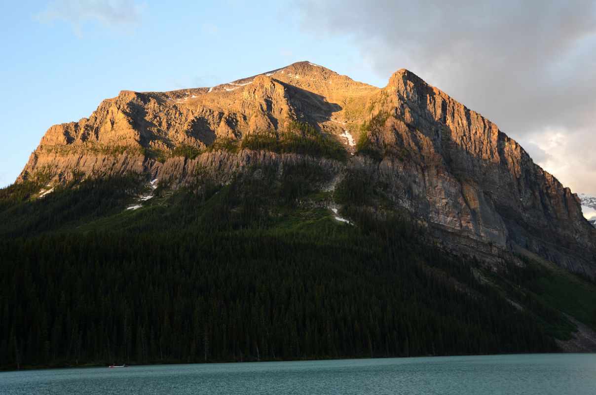 28 Fairview Mountain At Sunrise From Lake Louise
